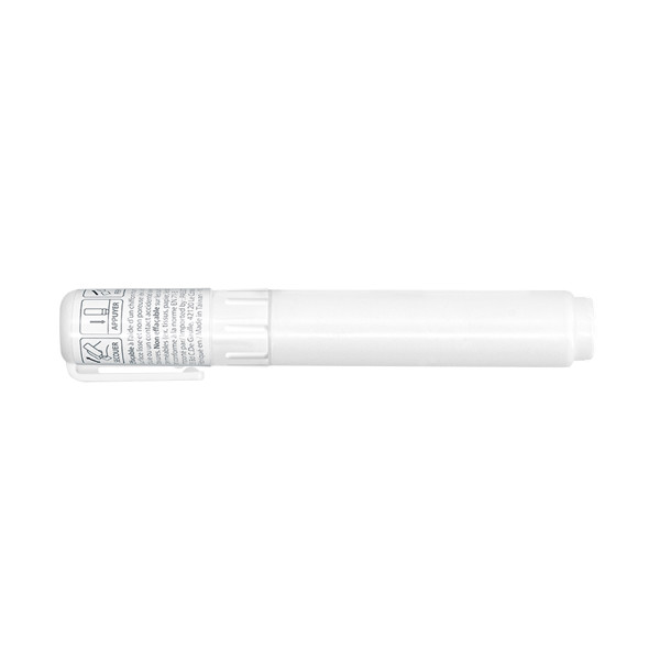 STYLO FEUTRE MARQUEUR CRAIE EFFACABLE - Blanc