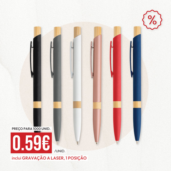 Esferográfica de Metal Reciclado