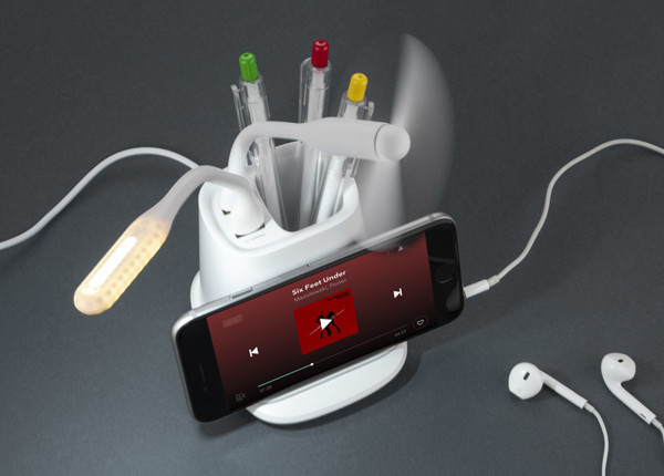 Toolbox with inductive charger BERGO