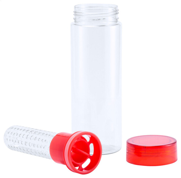 Sport Bottle Glavi - Red / Transparent