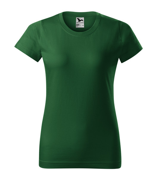 Tričko Dámske Malfini® Basic - Fľaškovozelená / 2XL