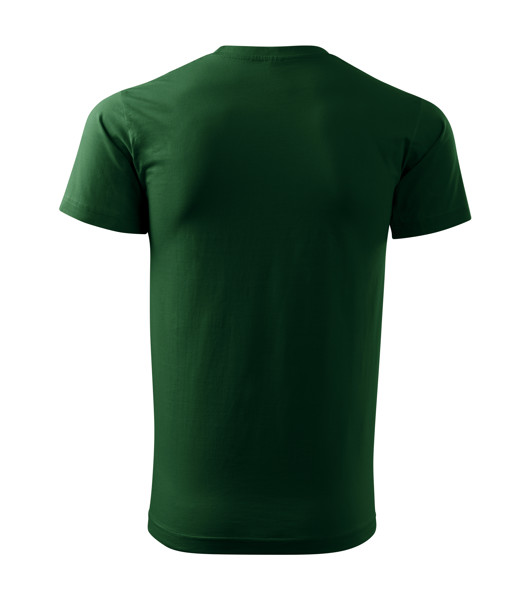 Tričko Pánské Malfini® Basic - Lahvově Zelená / 2XL