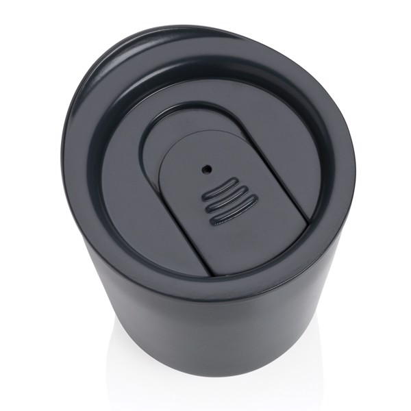 XD Collection coffee tumbler, 250ml, antimicrobial - Grey