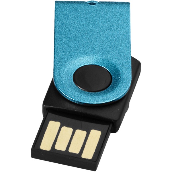Mini clé USB - Vert eau / Noir / 32GB