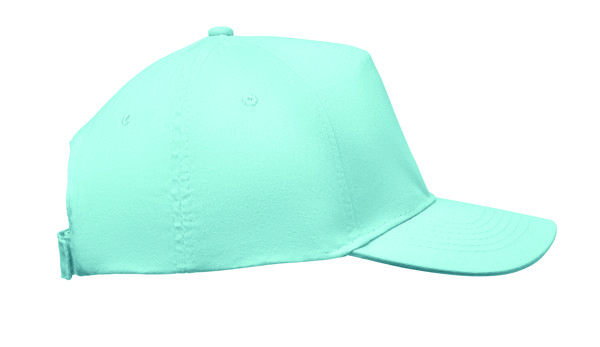 Cappellino a 5 pannelli Sunny - Blu Bambino