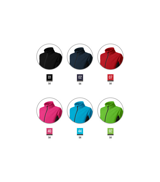Fleece Dětský Malfini® Frosty - Červená / 122 cm/6 let