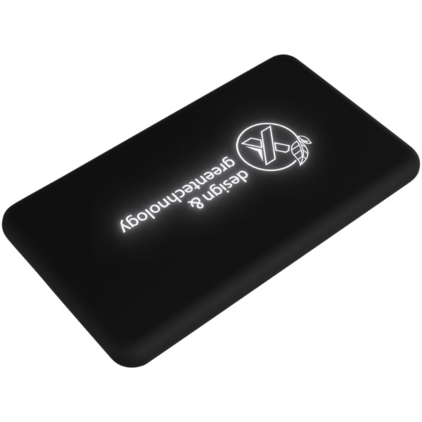 SCX.design P29 light-up 5000 mAh solar pocket powerbank