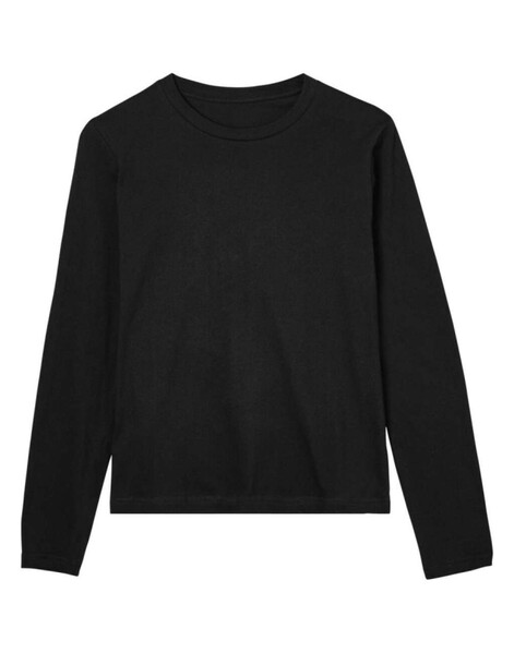 Womens Regular Long Sleeve Tee - White / M