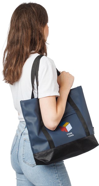 RPET-ostoskassi Lumi - Harmaa