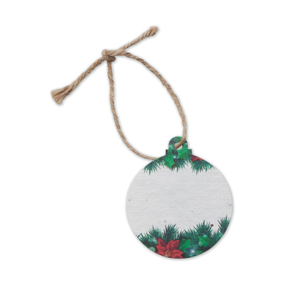 MB - Seed paper Xmas ornament Bauseed