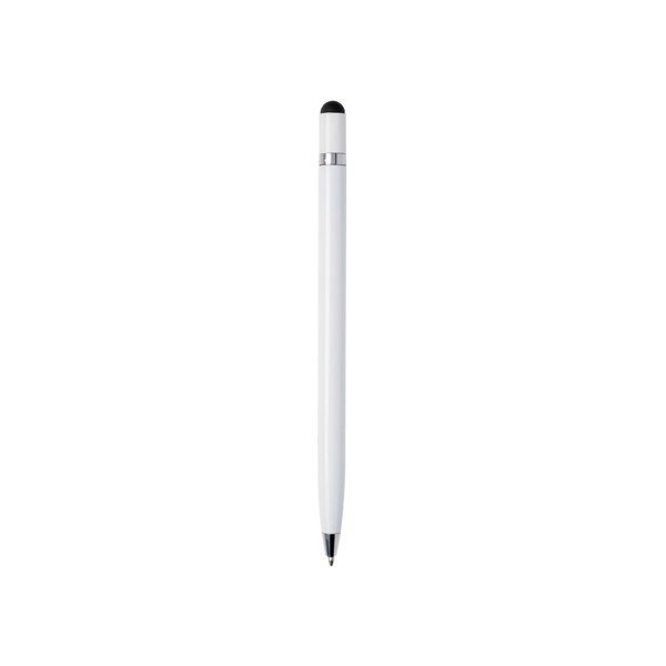 Simplistic metal pen - White