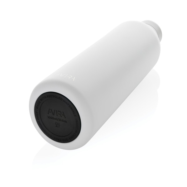 Avira Avior vakuumska steklenica iz recikliranega jekla, 1000 ml - Bela