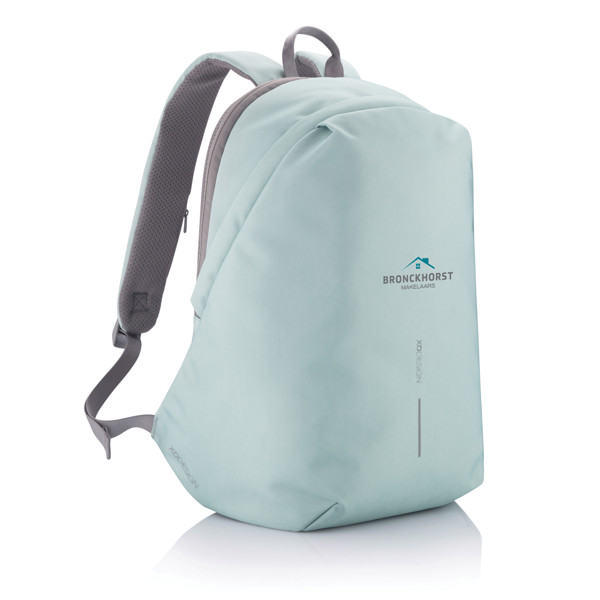 Xd Design Bobby Soft backpack, 15.6 inch, rPET - Mint Green / Light Grey