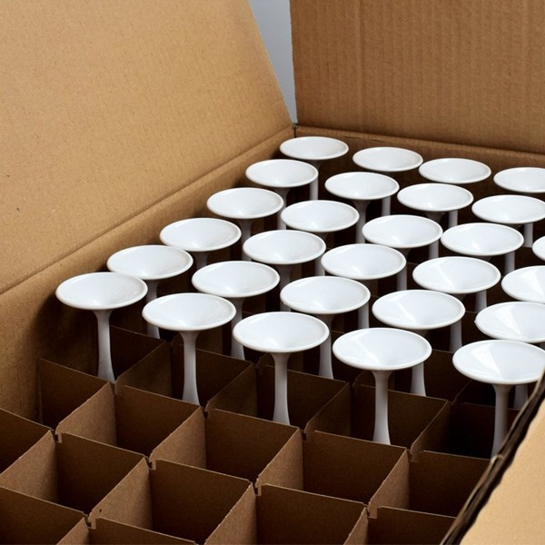 FLUTE A CHAMPAGNE EN PLASTIQUE REUTILISABLE TRITAN® 14 cl RAS BORD - Blanc opaque