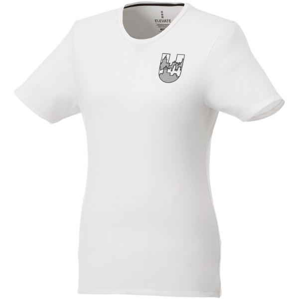 T-shirt bio manches courtes femme Balfour - Blanc / L
