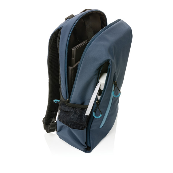 Sac à dos ordinateur portable 15.6' Impact AWARE™ Lima - Bleu Marine / Bleu