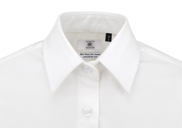 SharpSSL / Women Twill Shirt - White / 3XL