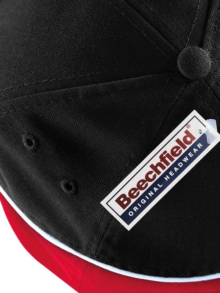 Teamwear Competition Cap - Black / Classic Red / White