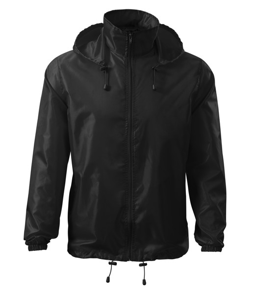 Větrovka Unisex Malfini® Windy - Černá / S