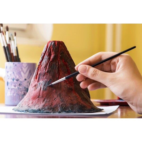 VOLCANIC ERUPTION GAME. Educational game for children