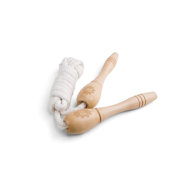 JUMPI. Skipping rope with wooden handles
