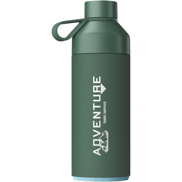 Borraccia da 1000 ml con isolamento sottovuoto Big Ocean Bottle - Verde foresta