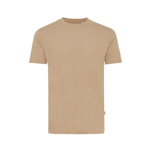 T-shirt en coton recyclé non teinté Iqoniq Manuel - Heather Brown / XXL
