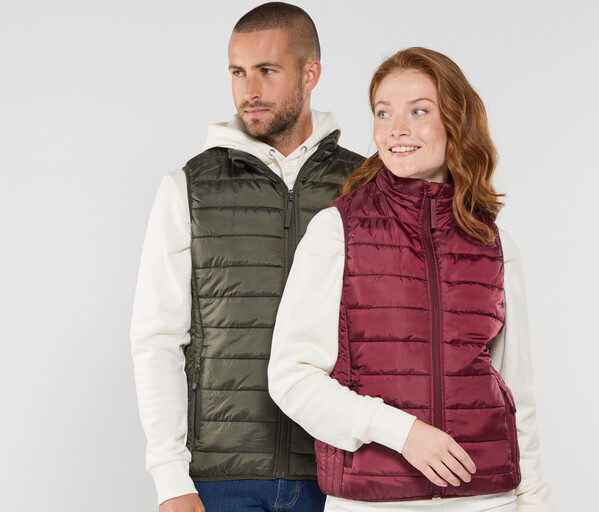 Bodywarmer homme en polyester recyclé - DEEP ROYAL BLUE / L