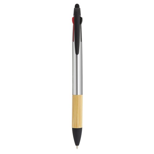 CANETA PUNTEIRO 3 CORES BAMBÚ "IRVIN" -