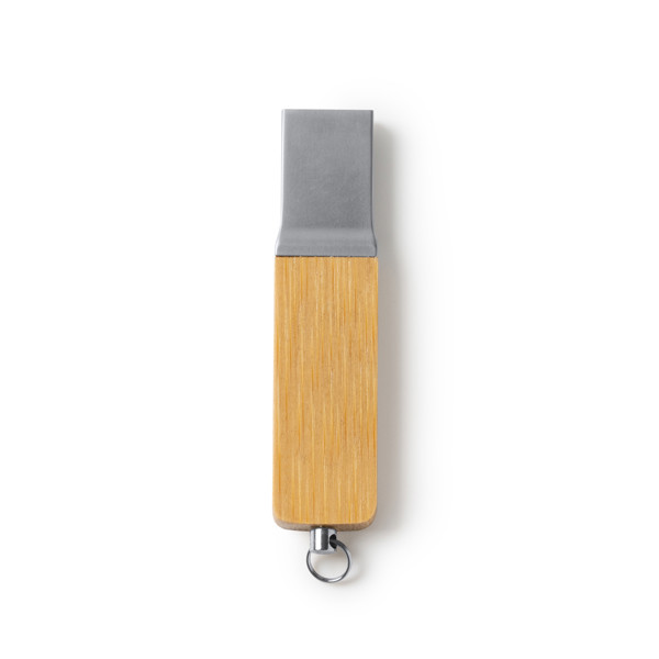 Personalised plastic USB flash drive with rotating body