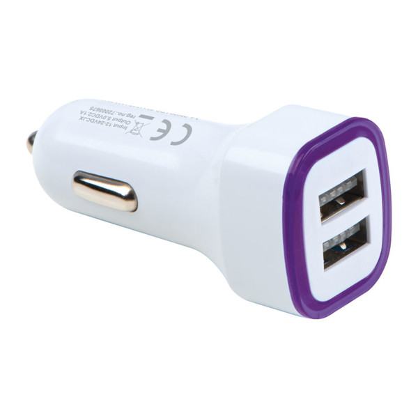 USB adapter za punjenje KFZ Fruit - Ljubičasta