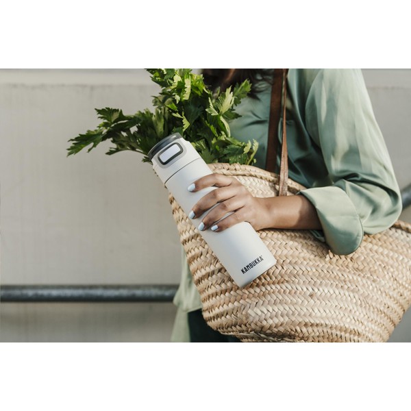 Kambukka® Elton Insulated 600 ml drinking bottle - White