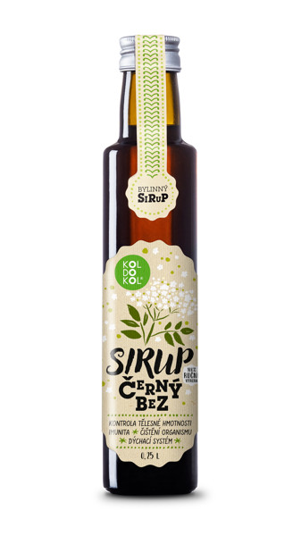 Černý bez sirup 250 ml