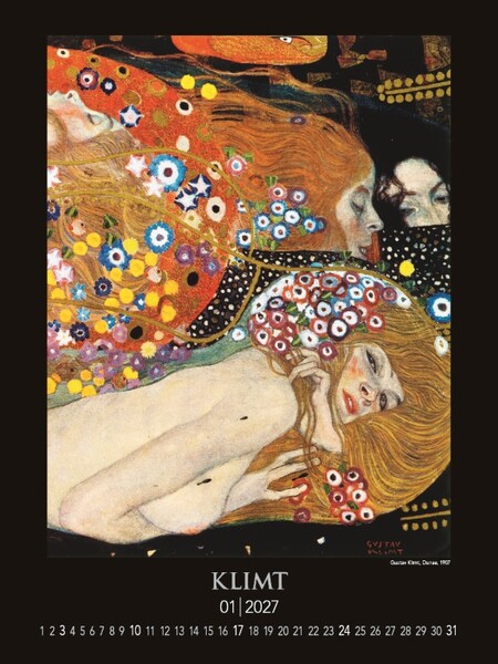 Nástenný Kalendár Gustav Klimt 2027