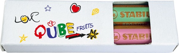 STABILO woody 3 in 1 Set de 2 crayons de couleur