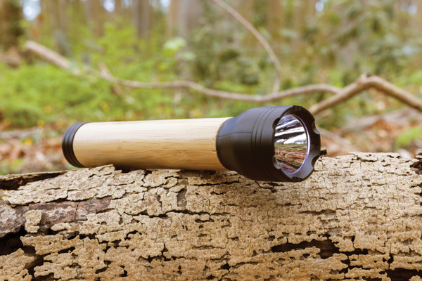 Lucid 5W RCS certified recycled plastic & bamboo torch