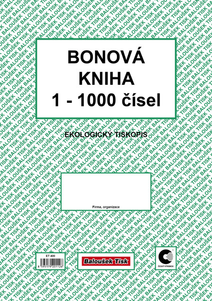 Bonová Kniha A4