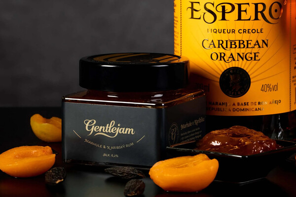 Marhule v Karibiku - Marhulový džem s Ron Espero Caribbean Orange rumom