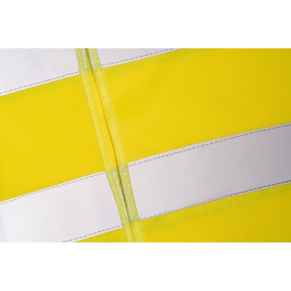 YELLOWSTONE. 100% polyester high visibility vest - Yellow