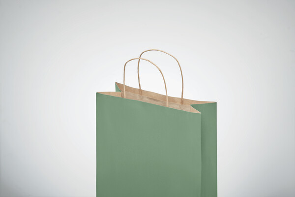 Saco papel peq. prenda 90g/m² Paper Tone S - Verde