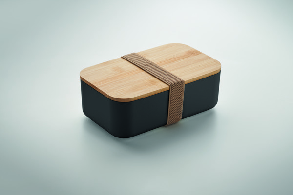 Boîte à lunch  maïs PLA 1000ml Beibabox - Noir