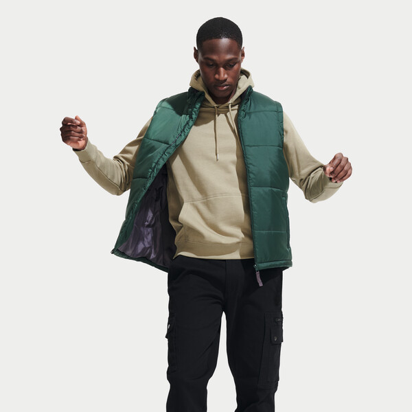 WARM colete acolchado 210T - Verde GarrafaL