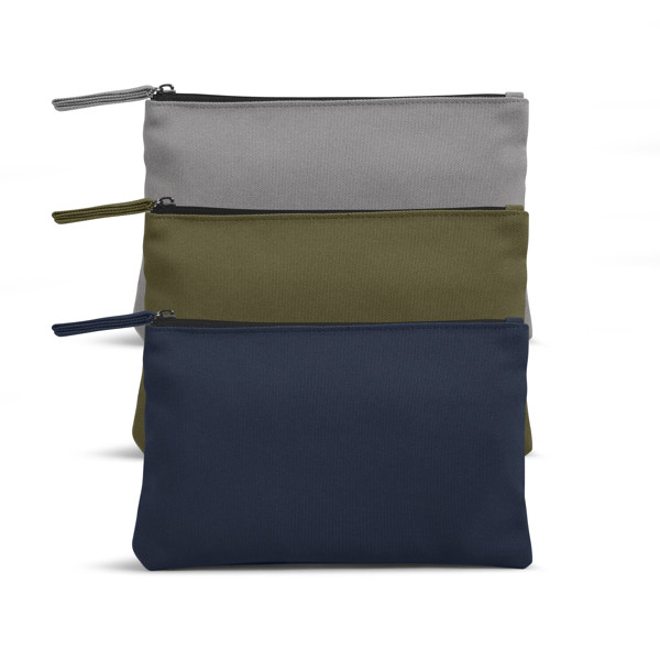 Trousse zip RPET400 REWAY - GRIS