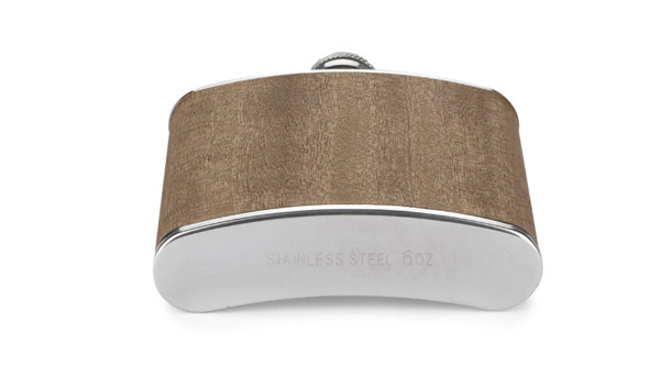 Hip flask RIDLEY 200 ml - brown