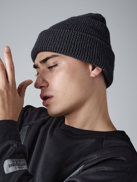 Reflective Beanie - Graphite Grey