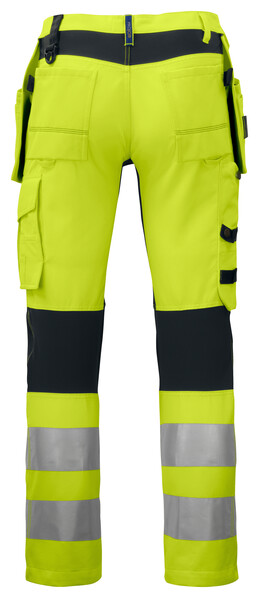 6513 PANTS HV Yellow/black C52