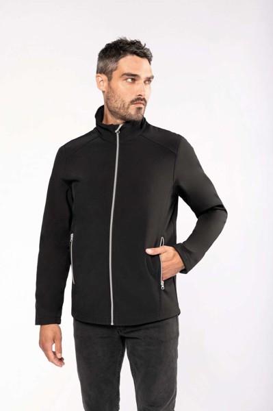 Men’S 2-Layer Softshell Jacket - Light Royal Blue / S