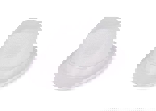 Polyester hat with band - White