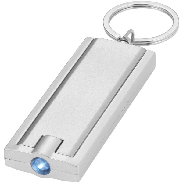 Castor LED keychain light - Silver