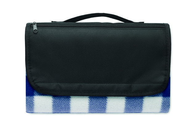 Couverture polaire RPET 150 gr Caly - Bleu